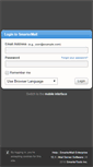 Mobile Screenshot of mail4.axbyte.com